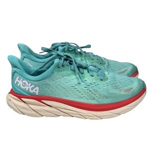 Hoka One One Clifton 8 Aquarelle Women's Size 8 D Wide 1121375 AEBL‎